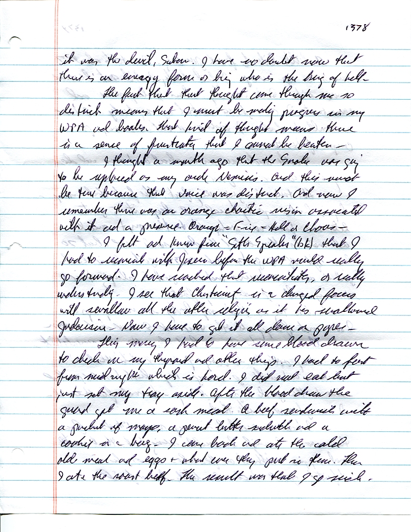 Dr John WorldPeace 2008 Prison Journal